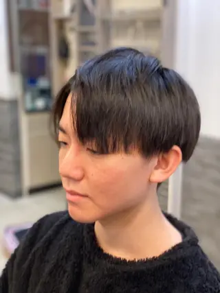 ミディアム メンズ 仲川 遼のヘアスタイル