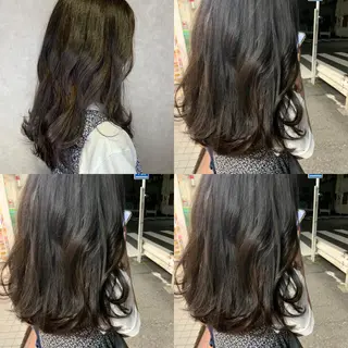 セミロング カラー 🤍透明感/韓国風 🤍サクラギヒトミのヘアスタイル