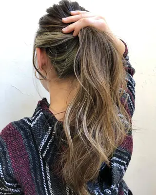 セミロング カラー luve heart's And Be minamisemba所属・脇坂 佳世の眉毛・アイブロウイメージ