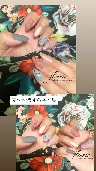 ネイル フルリール 【プライベートサロンのネイルデザイン