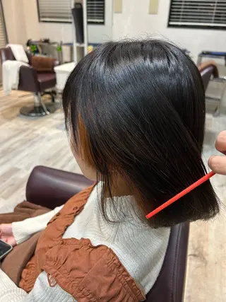 ショート カラー Breath by first 富谷【ブレス バイ ファースト 富谷】所属・田口 舞衣のヘアスタイル