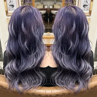 ロング カラー ハイライト/レイヤー /ハイトーン/AOIのヘアスタイル