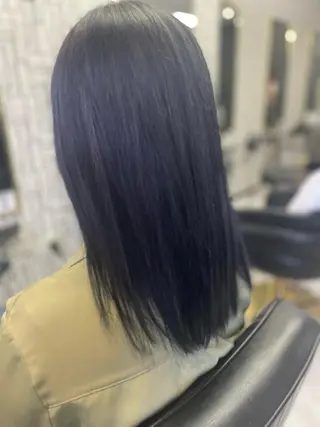 セミロング 篠原 侑作のヘアスタイル