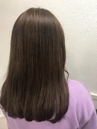 ロング カラー サナ🌱 切りっぱなしボブのヘアスタイル