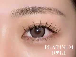 マツエク・マツパ ✨platinum doll✨のマツエク・マツパデザイン