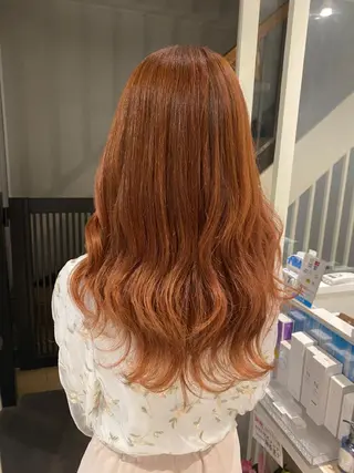 ロング カラー 🌈評価No.1🌈 艶髪カラー❌エクステのヘアスタイル