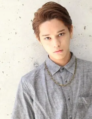 ショート カラー パーマ メンズ Soleria /ソレリア所属・Soleria 田中慎一のヘアスタイル