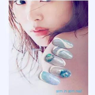 ネイル arm in arm ︎✿Yamamotoのマツエク・マツパデザイン