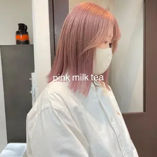 カラー 暖色カラー推し/ トヤエリコのヘアスタイル