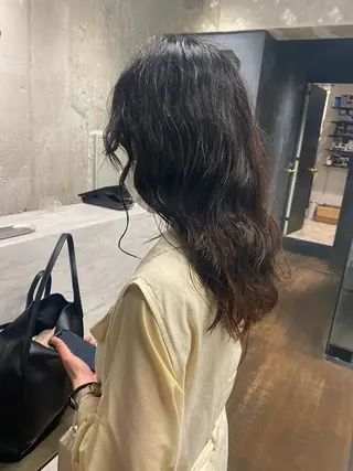 セミロング パーマ ROBBY表参道所属・木村【似合わせ ショート】無料✨のヘアスタイル