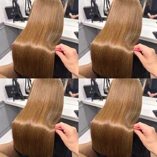 ロング カラー 髪質改善/透明感ヘア にちか🐰のヘアスタイル