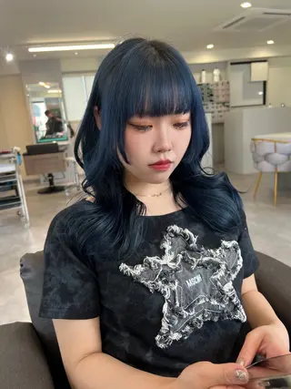 ロング Elsa the leap元町店所属・Elsa アヤカのヘアスタイル