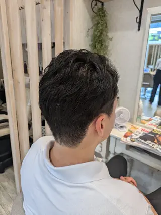 ショート メンズ if所属・大崎if ほりはるかのヘアスタイル