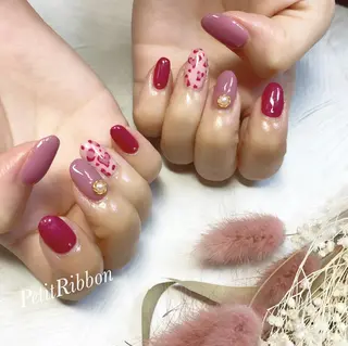 ネイル ネイルPetit Ribbonのネイルデザイン
