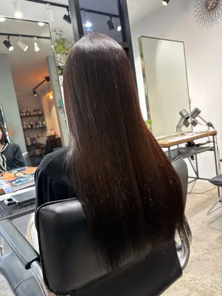 ロング 《nico》 髙橋秋花🖤🧡のヘアスタイル