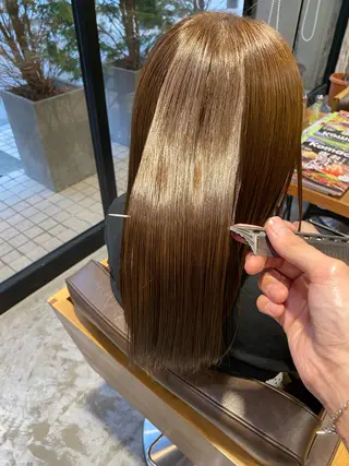 ロング 透明感カラー🌿 ｛door｝髙橋輝のヘアスタイル