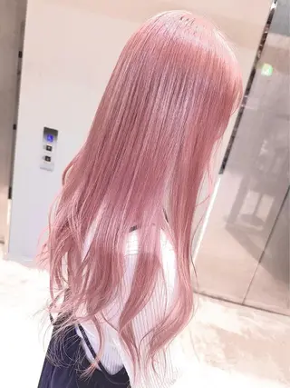 ロング 🔷ブリーチバレイヤ ージュ🔷飯野達也のヘアスタイル