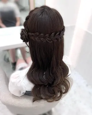 ロング 松村 知佳のヘアスタイル