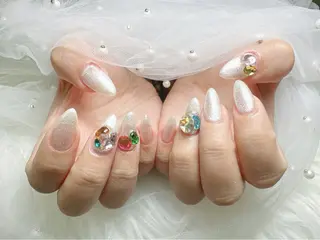 ネイル 【Eclat ｴｸﾗ】nail＆beauty所属・Eclat〔ｴｸﾗ〕 MOEKA𝜗𝜚*のネイルデザイン