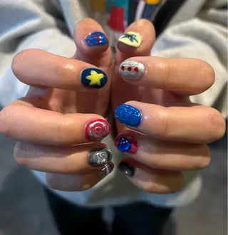 ネイル 個性派ネイル シノのネイルデザイン