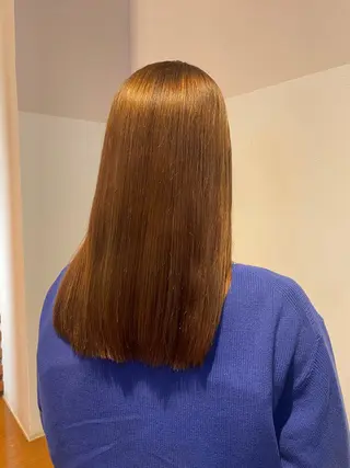 ミディアム カラー MINNANO所属・⚪️マナエ⚪️ ／学芸大学のヘアスタイル