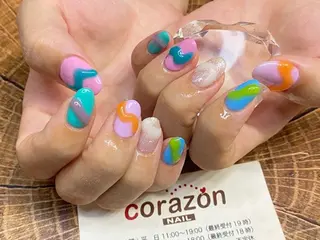 ネイル corazon所属・ネイリスト aicoのネイルデザイン