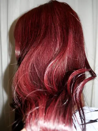 ミディアム カットモデル FILMSりくのヘアスタイル