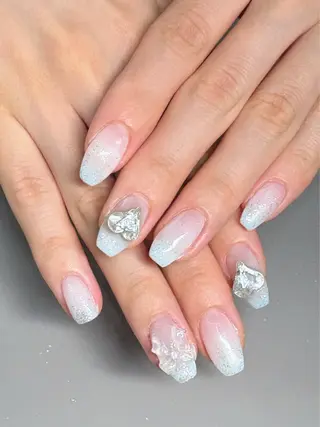 ネイル 艶/マグネット/網紅 /韓国/岩下りほのネイルデザイン