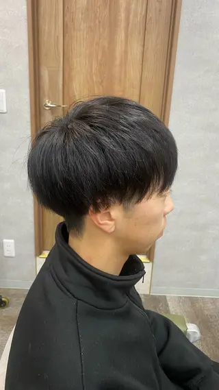 ショート 飯田 雷晟のヘアスタイル