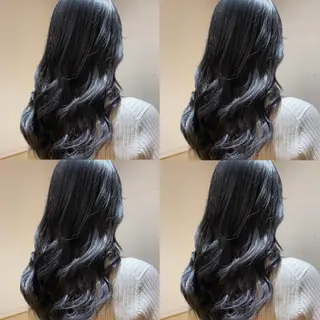 ロング カラー ヘアアレンジ 🦋韓国ヘア 坂本 菜摘🦋のヘアスタイル
