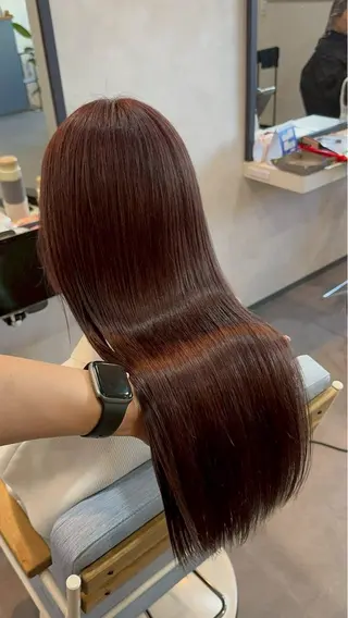 ロング 谷田 みくのヘアスタイル