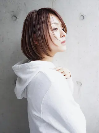 ミディアム 山下夕月 ショート🫧ボブのヘアスタイル