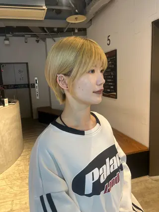 ショート ショート/マッシュ ショート/池袋ももなのヘアスタイル