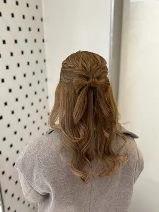 ヘアアレンジ 🌸韓国風パーマ /銀座🌸いでいあやのヘアスタイル