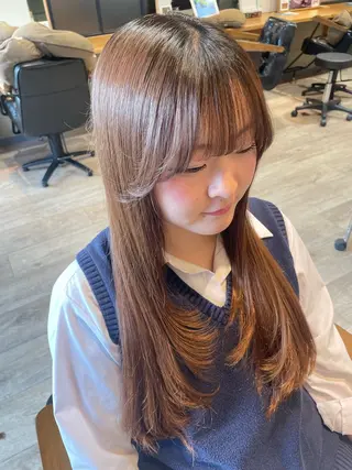 ロング 𝐲𝐮𝐫𝐚🩰 湘南台/ モデル募集のヘアスタイル