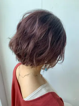 ショート カラー RINKA 琳茄のヘアスタイル