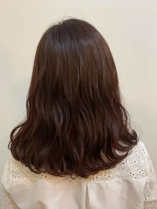 ミディアム カラー Sachiko ❤︎‬Pressのヘアスタイル