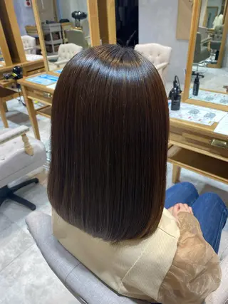 ミディアム パーマ 長坂 寧々のマツエク・マツパデザイン