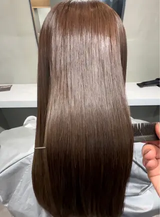 ロング アレンヘアー広島駅前 天河のヘアスタイル