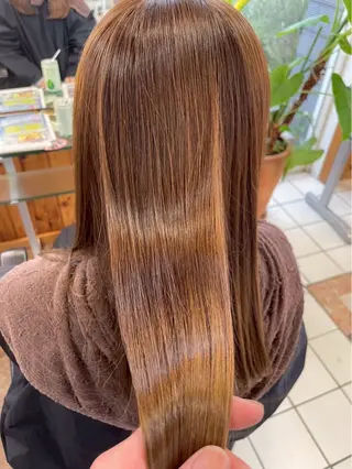 セミロング 森山 凜のヘアスタイル