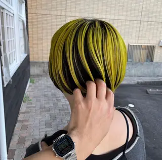 ミディアム カラー TJ天気予報 近藤 仁也のヘアスタイル