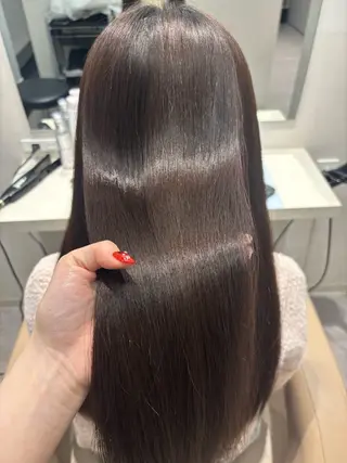 ロング カラー ヘアアレンジ 押切 響 のヘアスタイル