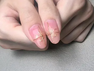 ネイル LEFTNAILS フィルインニュアンスのネイルデザイン