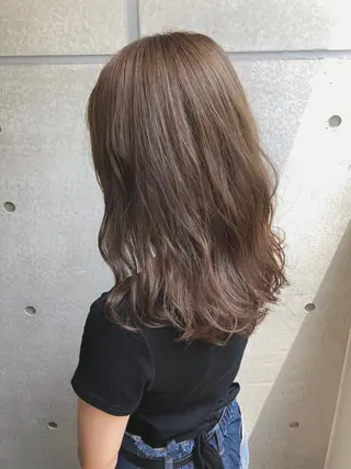 ミディアム カラー 🤎ベージュカラー 🐶メンズパーマのヘアスタイル