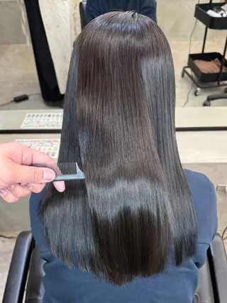 セミロング カラーモデル募集 ✨🤍モモハ🤍✨のヘアスタイル