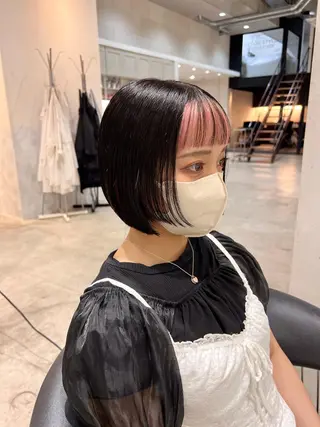 ミディアム カラー 【海外風カラー】 ⭐︎DEAN名駅店☆のヘアスタイル