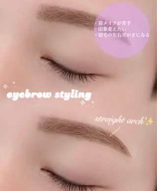 アイブロウ LAYLA  eyebrow&eyelash所属・LAYLA/ yuma ⟡.·*.のマツエク・マツパデザイン