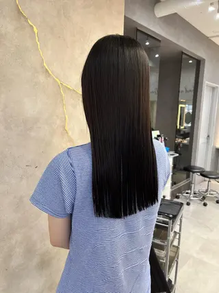 ロング 池袋/似合わせ/縮毛 髪質改善【ugen】のヘアスタイル