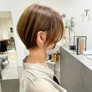 ショート TLUUS所属・髪質改善:クロスパー マ特化型⭐中西雄大✂のヘアスタイル