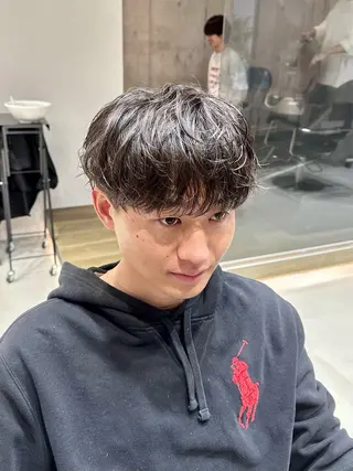 ショート パーマ メンズ ボブ、ショート 無料/はやとのヘアスタイル